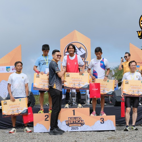 Race photo from KELUD VERTICAL CHALLENGE 2025