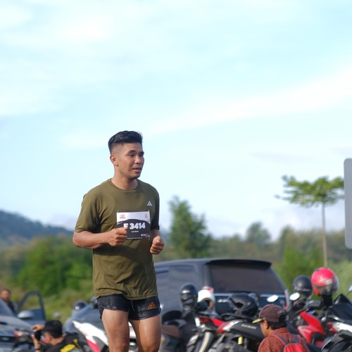 Race photo from KEDIRI HALF MARATHON 2026