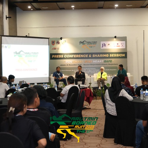 Race photo from ARUTMIN BORNEO RUN 2025
