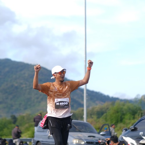 Race photo from KEDIRI HALF MARATHON 2026