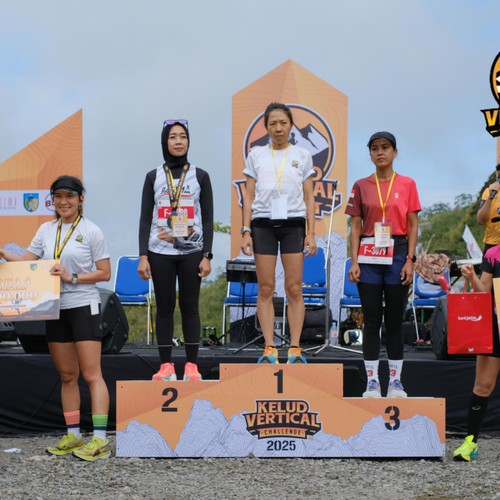 Race photo from KELUD VERTICAL CHALLENGE 2025