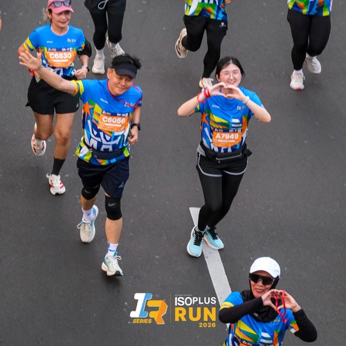 Race photo from ISOPLUS RUN 2026 - JAKARTA