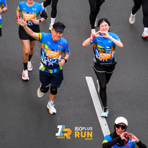 Race photo from ISOPLUS RUN 2026 - JAKARTA