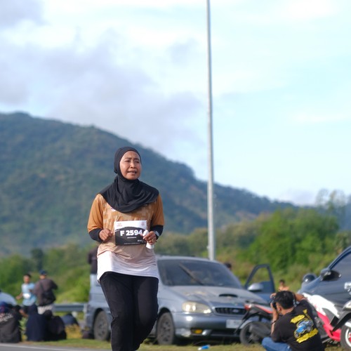 Race photo from KEDIRI HALF MARATHON 2026
