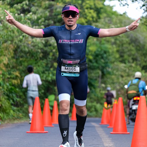 Race photo from Belitung Multisport Festival
