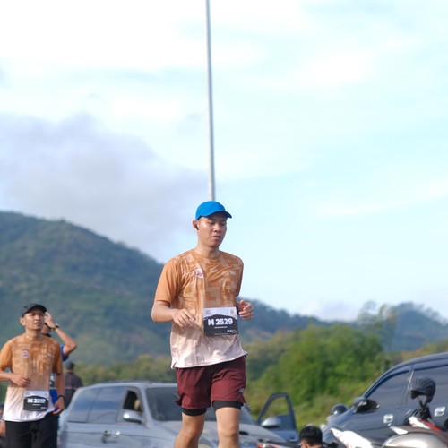 Race photo from KEDIRI HALF MARATHON 2026
