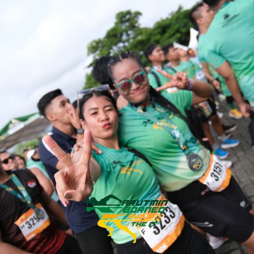Race photo from ARUTMIN BORNEO RUN 2025