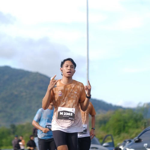 Race photo from KEDIRI HALF MARATHON 2026