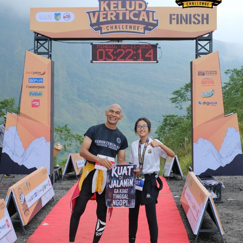 Race photo from KELUD VERTICAL CHALLENGE 2025