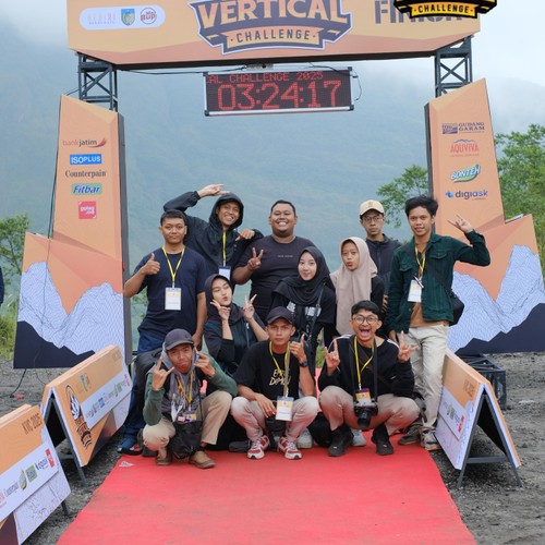 Race photo from KELUD VERTICAL CHALLENGE 2025