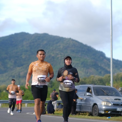 Race photo from KEDIRI HALF MARATHON 2026
