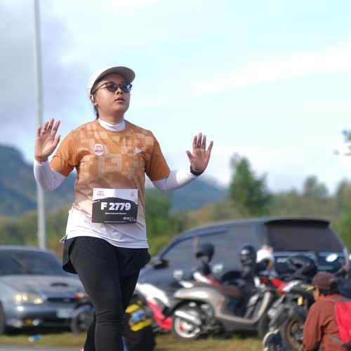 Race photo from KEDIRI HALF MARATHON 2026