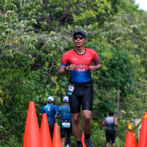 Race photo from Belitung Multisport Festival