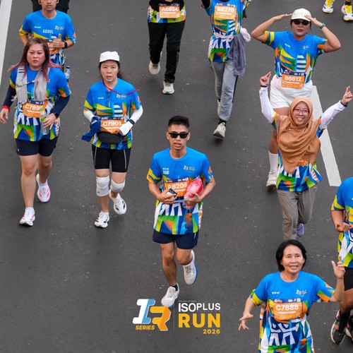 Race photo from ISOPLUS RUN 2026 - JAKARTA