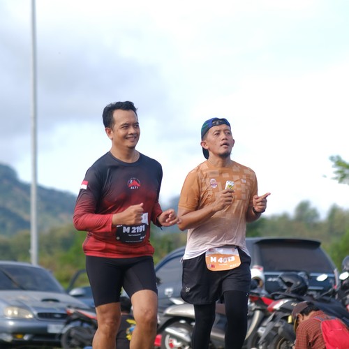 Race photo from KEDIRI HALF MARATHON 2026
