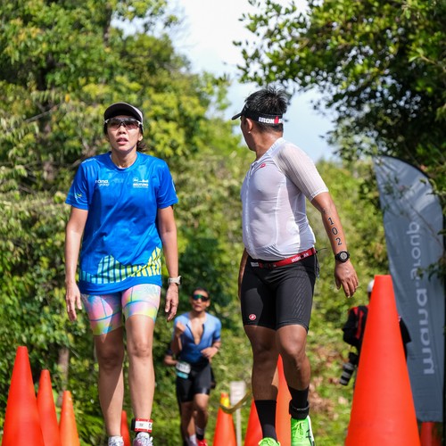 Race photo from Belitung Multisport Festival