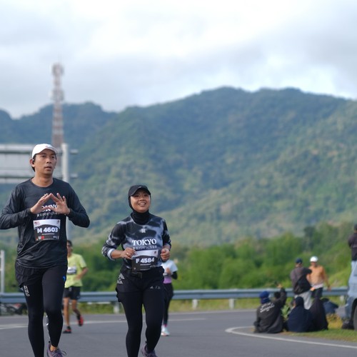 Race photo from KEDIRI HALF MARATHON 2026