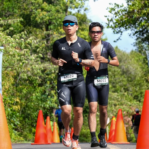 Race photo from Belitung Multisport Festival