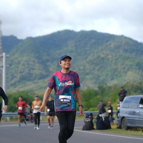 Race photo from KEDIRI HALF MARATHON 2026