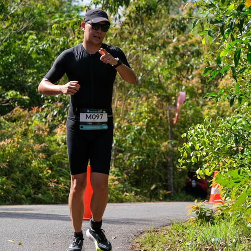 Race photo from Belitung Multisport Festival