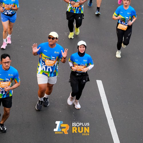 Race photo from ISOPLUS RUN 2026 - JAKARTA