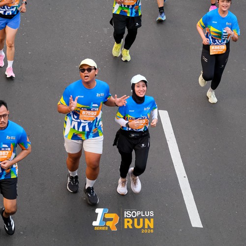 Race photo from ISOPLUS RUN 2026 - JAKARTA