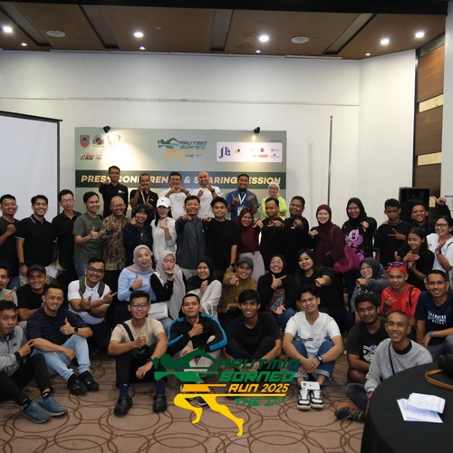 Race photo from ARUTMIN BORNEO RUN 2025