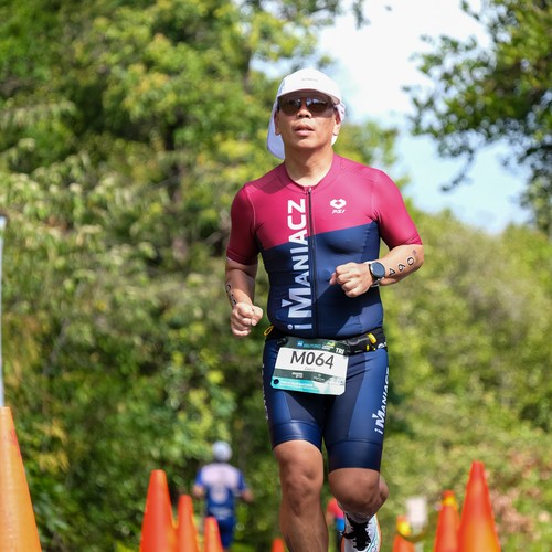 Race photo from Belitung Multisport Festival