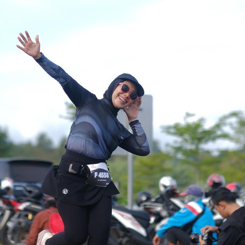 Race photo from KEDIRI HALF MARATHON 2026