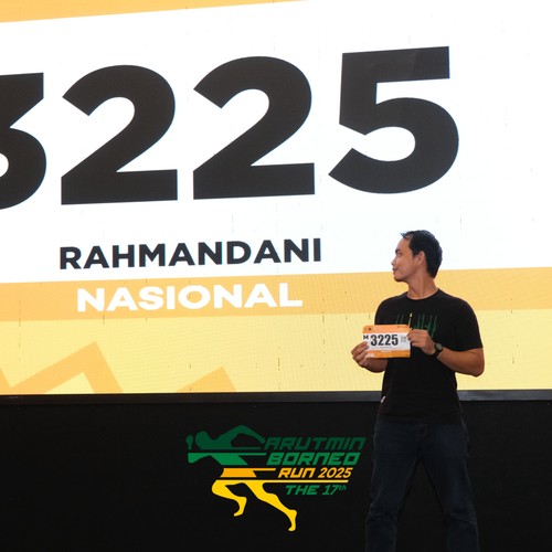 Race photo from ARUTMIN BORNEO RUN 2025
