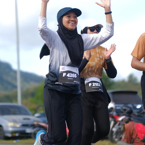 Race photo from KEDIRI HALF MARATHON 2026