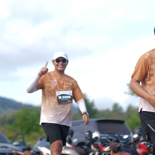Race photo from KEDIRI HALF MARATHON 2026