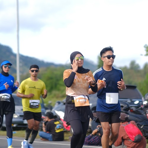 Race photo from KEDIRI HALF MARATHON 2026
