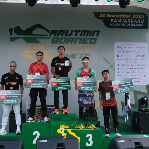 Race photo from ARUTMIN BORNEO RUN 2025