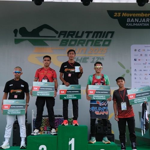 Race photo from ARUTMIN BORNEO RUN 2025