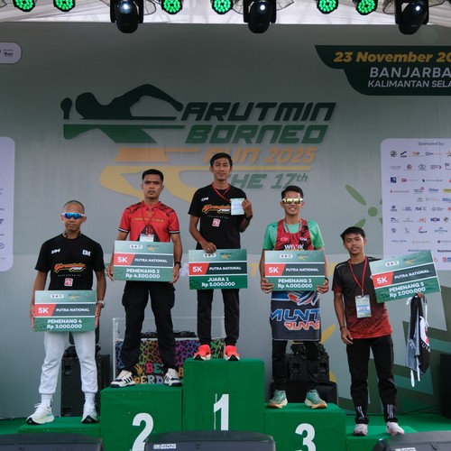 Race photo from ARUTMIN BORNEO RUN 2025