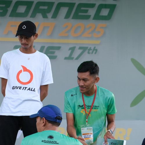 Race photo from ARUTMIN BORNEO RUN 2025