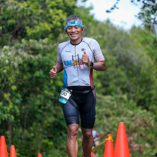 Race photo from Belitung Multisport Festival