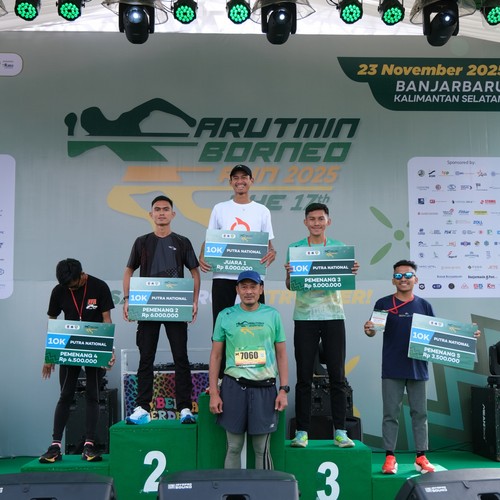 Race photo from ARUTMIN BORNEO RUN 2025