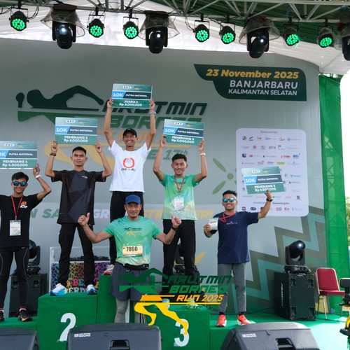 Race photo from ARUTMIN BORNEO RUN 2025