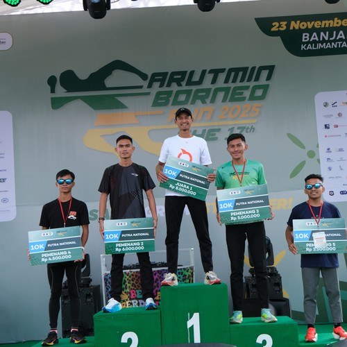 Race photo from ARUTMIN BORNEO RUN 2025