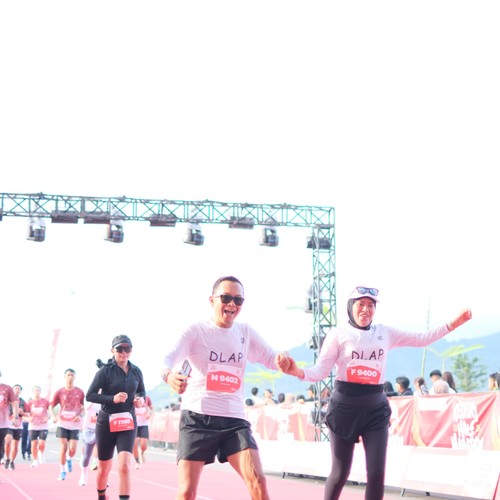 Race photo from KEDIRI HALF MARATHON 2026