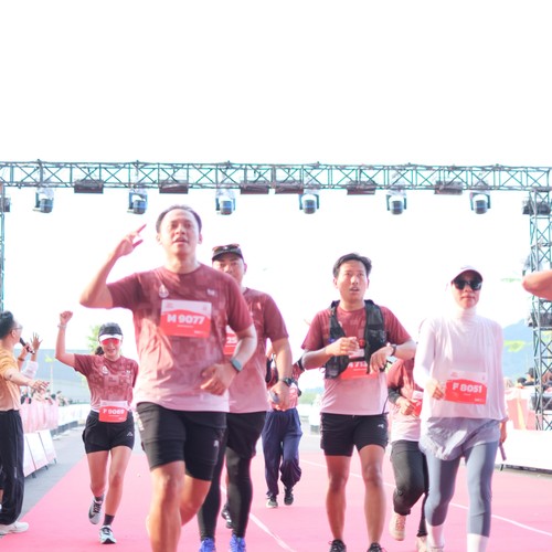 Race photo from KEDIRI HALF MARATHON 2026