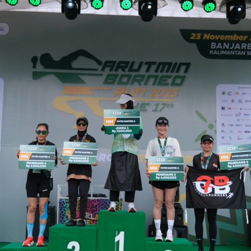 Race photo from ARUTMIN BORNEO RUN 2025