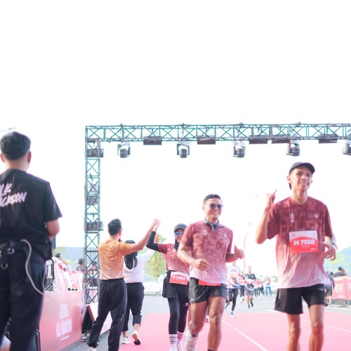 Race photo from KEDIRI HALF MARATHON 2026