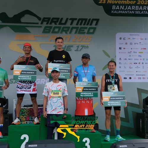 Race photo from ARUTMIN BORNEO RUN 2025