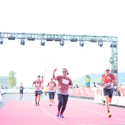 Race photo from KEDIRI HALF MARATHON 2026