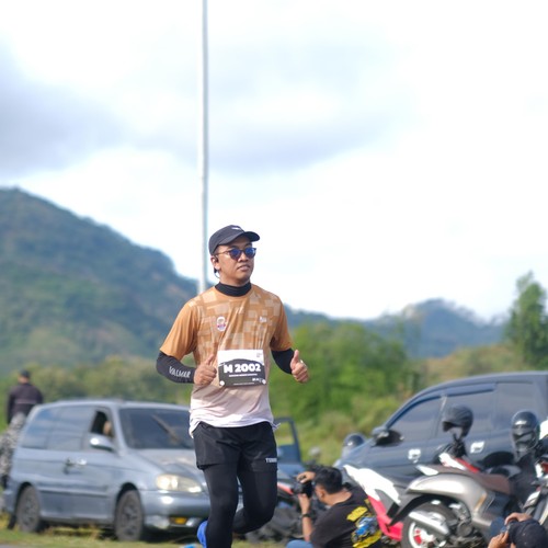 Race photo from KEDIRI HALF MARATHON 2026