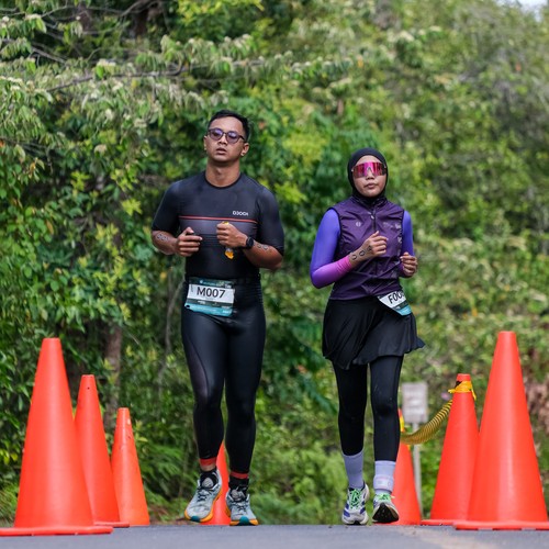 Race photo from Belitung Multisport Festival