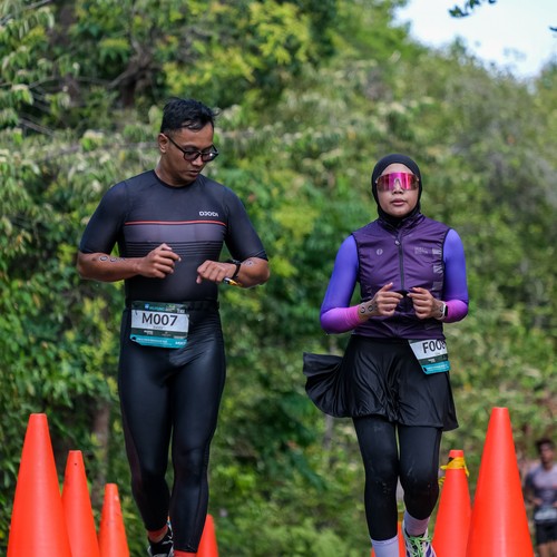 Race photo from Belitung Multisport Festival